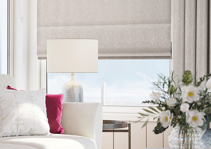 Tiverton, Ivory - Twist&Fit Roman Blind - Image 5